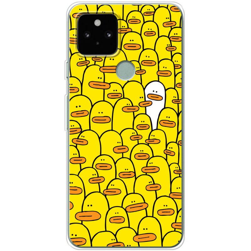 Чехол BoxFace Google Pixel 5A Yellow Ducklings