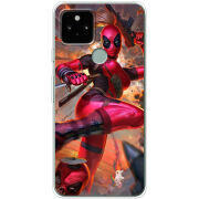 Чехол BoxFace Google Pixel 5A Woman Deadpool