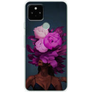 Чехол BoxFace Google Pixel 5A Exquisite Purple Flowers