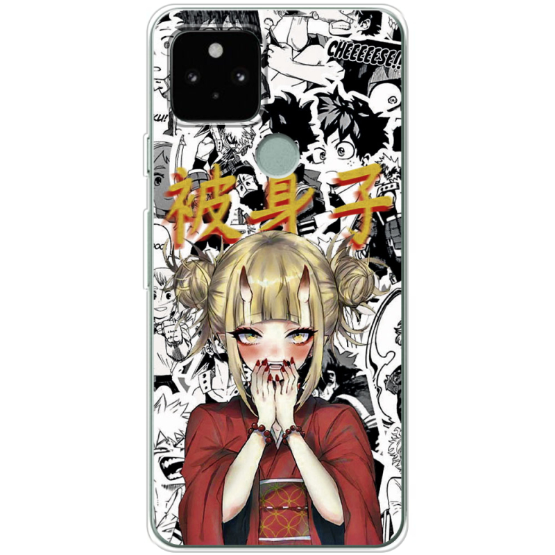 Чехол BoxFace Google Pixel 5A Himiko Toga - My Hero Academia