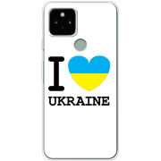 Чехол BoxFace Google Pixel 5A I love Ukraine