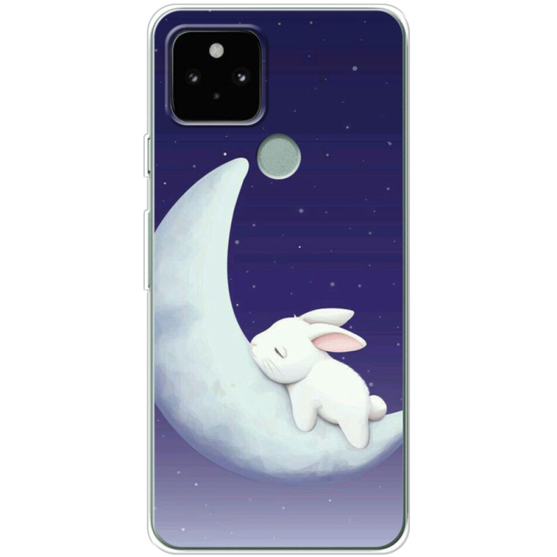 Чехол BoxFace Google Pixel 5A Moon Bunny