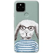 Прозрачный чехол BoxFace Google Pixel 5A MR. Rabbit