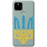 Прозрачный чехол BoxFace Google Pixel 5A Gold Trident