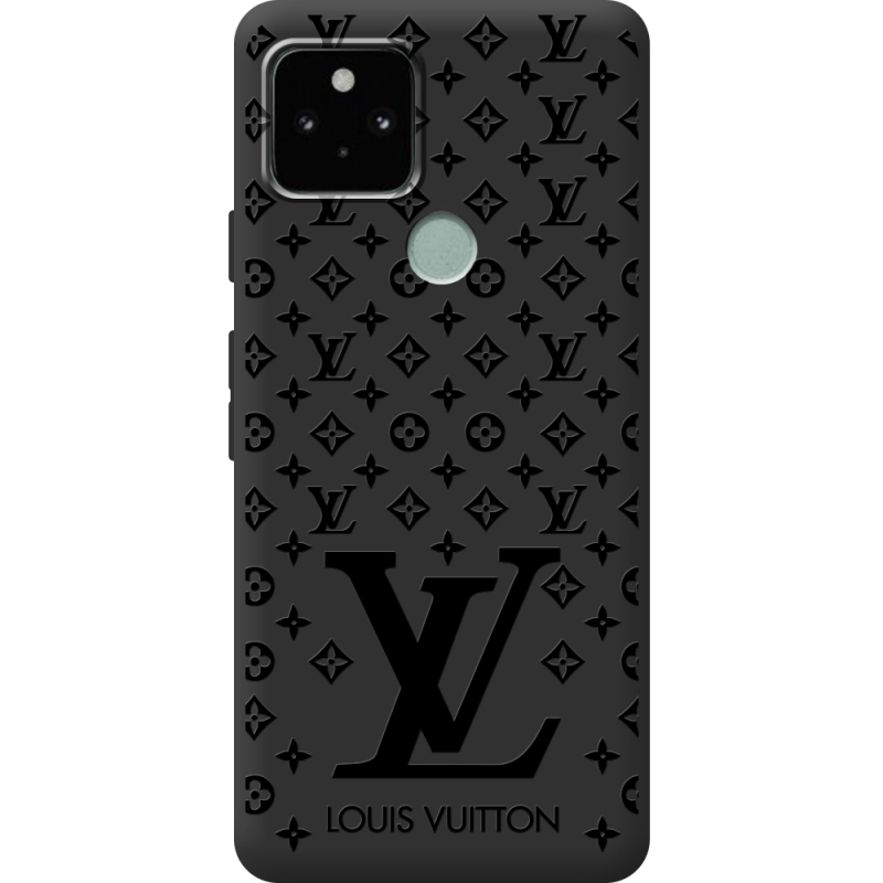 Черный чехол BoxFace Google Pixel 5A LV Style