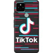 Черный чехол BoxFace Google Pixel 5A Tik Tok