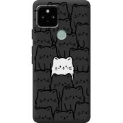 Черный чехол BoxFace Google Pixel 5A 