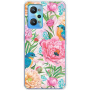 Чехол BoxFace Realme GT2 Birds in Flowers