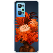 Чехол BoxFace Realme GT2 Exquisite Orange Flowers