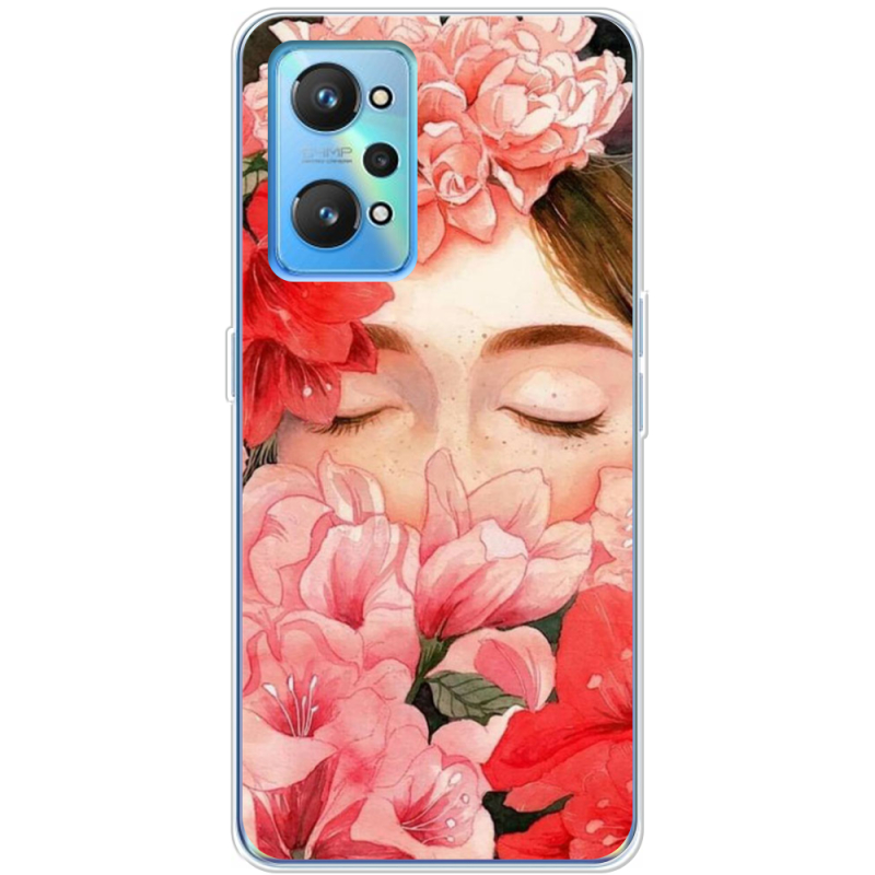 Чехол BoxFace Realme GT2 Girl in Flowers