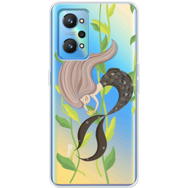 Прозрачный чехол BoxFace Realme GT2 Cute Mermaid