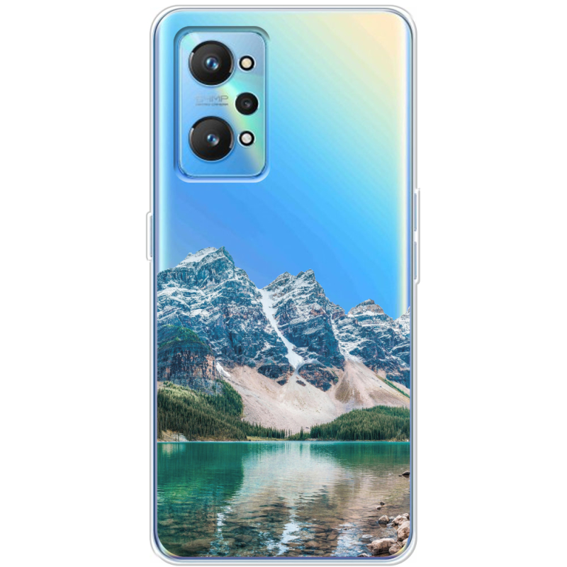 Прозрачный чехол BoxFace Realme GT2 Blue Mountain