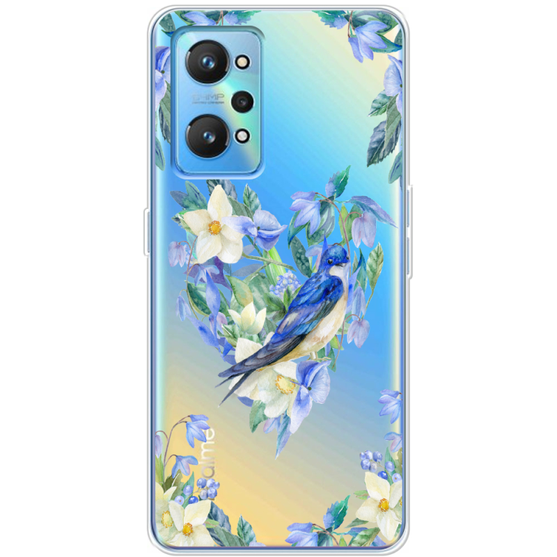 Прозрачный чехол BoxFace Realme GT2 Spring Bird