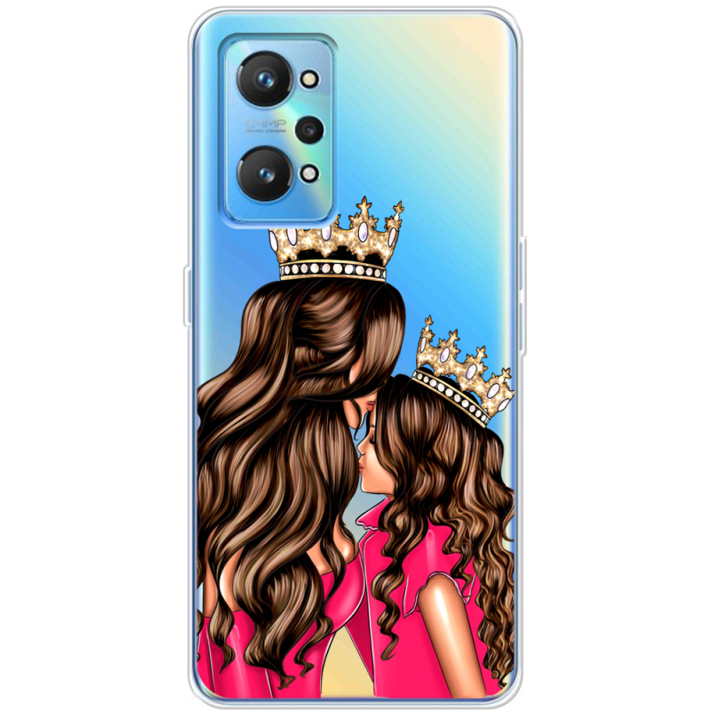 Прозрачный чехол BoxFace Realme GT2 Queen and Princess