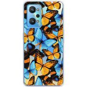 Прозрачный чехол BoxFace Realme GT2 Butterfly Morpho