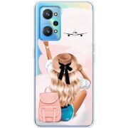 Прозрачный чехол BoxFace Realme GT2 Travel Girl