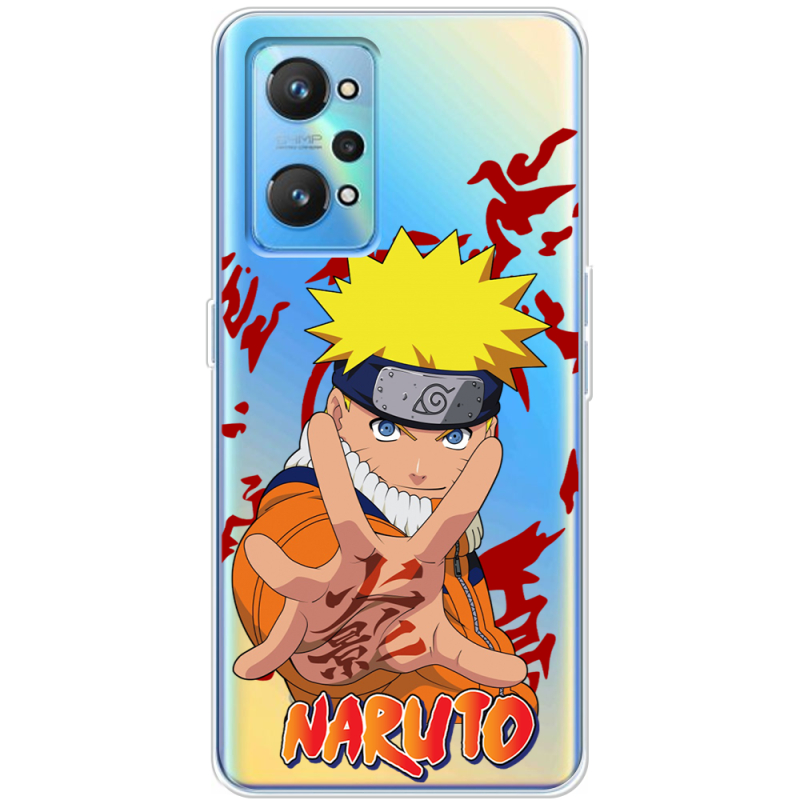 Прозрачный чехол BoxFace Realme GT2 Naruto