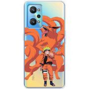 Прозрачный чехол BoxFace Realme GT2 Naruto and Kurama