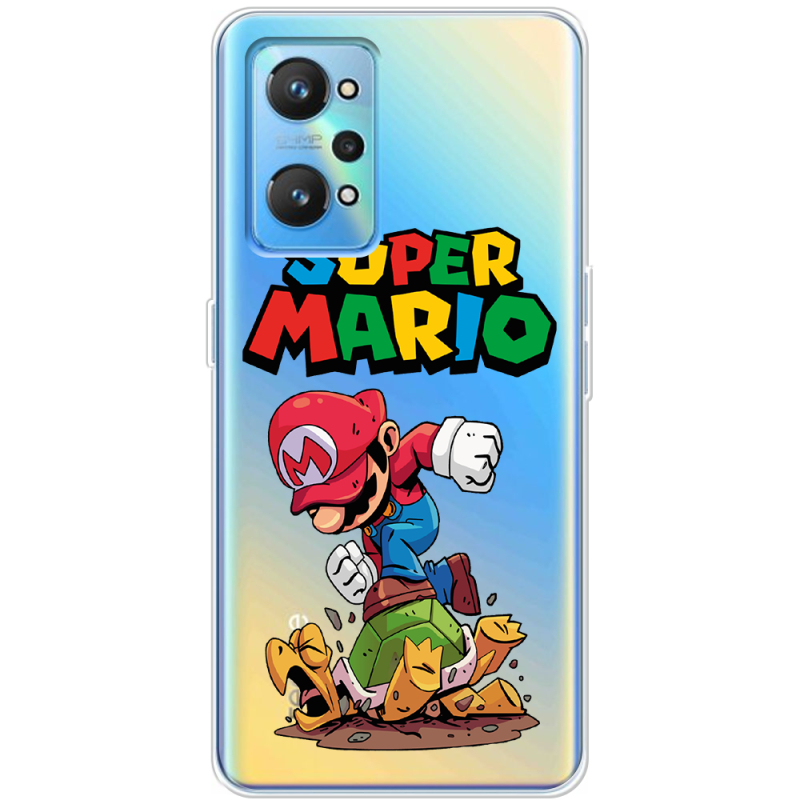 Прозрачный чехол BoxFace Realme GT2 Super Mario