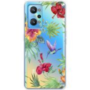 Прозрачный чехол BoxFace Realme GT2 Tropical