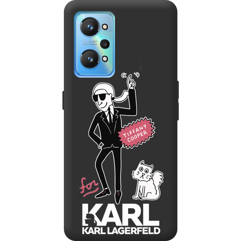 Черный чехол BoxFace Realme GT2 For Karl