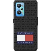 Черный чехол BoxFace Realme GT2 Tommy Print