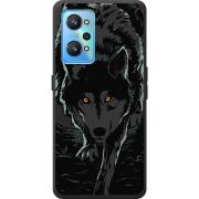 Черный чехол BoxFace Realme GT2 Wolf