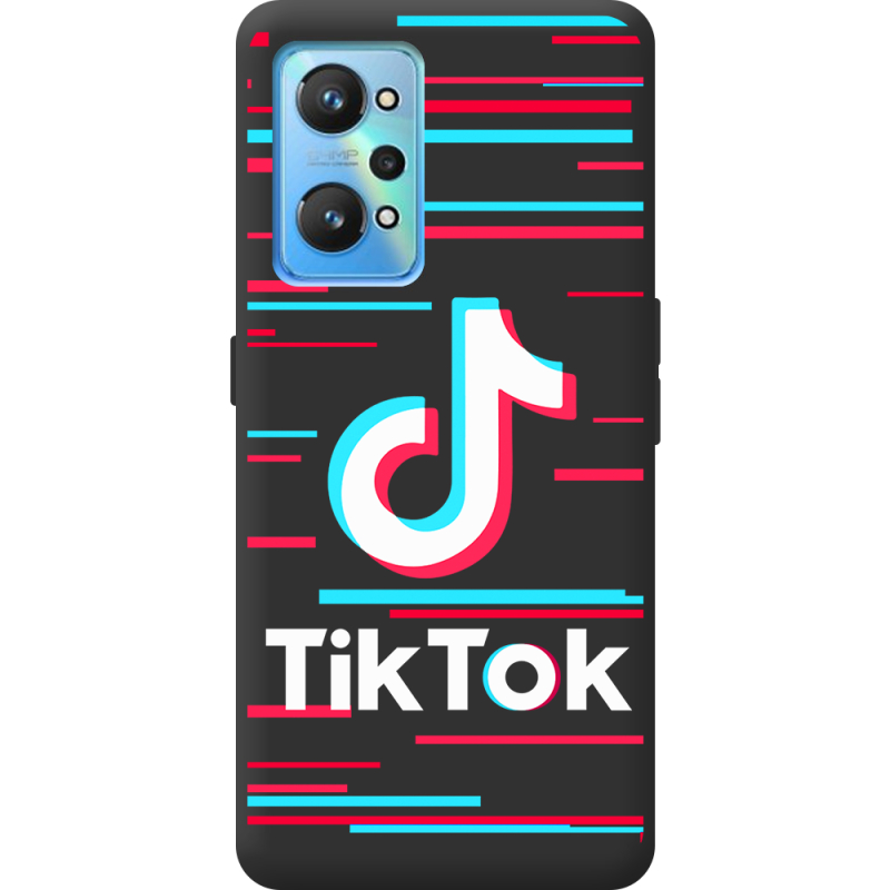 Черный чехол BoxFace Realme GT2 Tik Tok