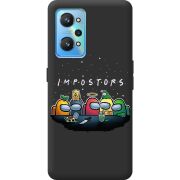 Черный чехол BoxFace Realme GT2 Among Us Impostors