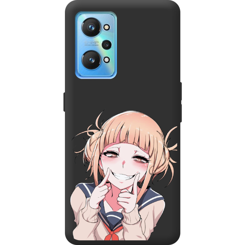 Черный чехол BoxFace Realme GT2 Himiko Toga Smile