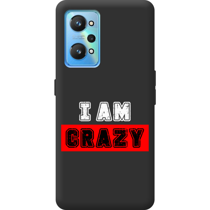 Черный чехол BoxFace Realme GT2 I'm Crazy