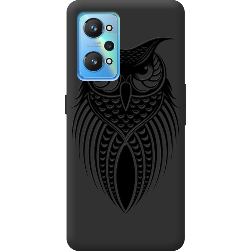 Черный чехол BoxFace Realme GT2 Owl