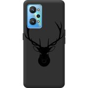 Черный чехол BoxFace Realme GT2 Deer