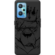 Черный чехол BoxFace Realme GT2 Bear King