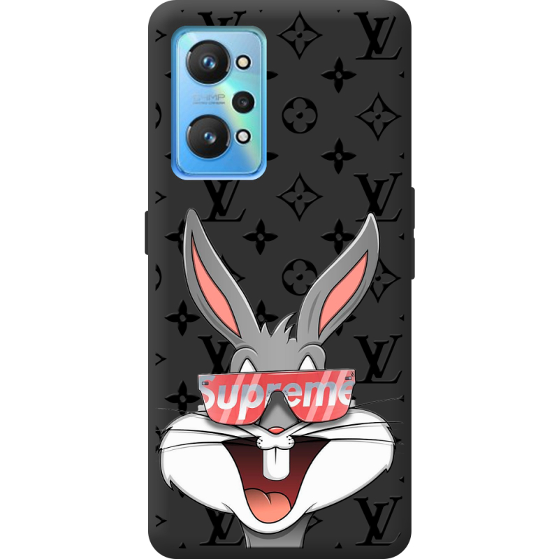 Черный чехол BoxFace Realme GT Neo 2 looney bunny