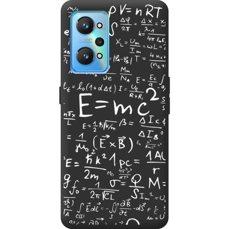 Черный чехол BoxFace Realme GT Neo 2 E=mc2