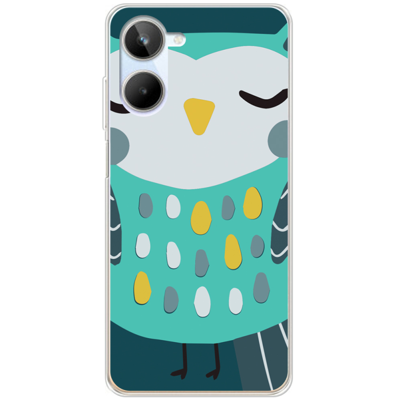 Чехол BoxFace Realme 10 4G Green Owl