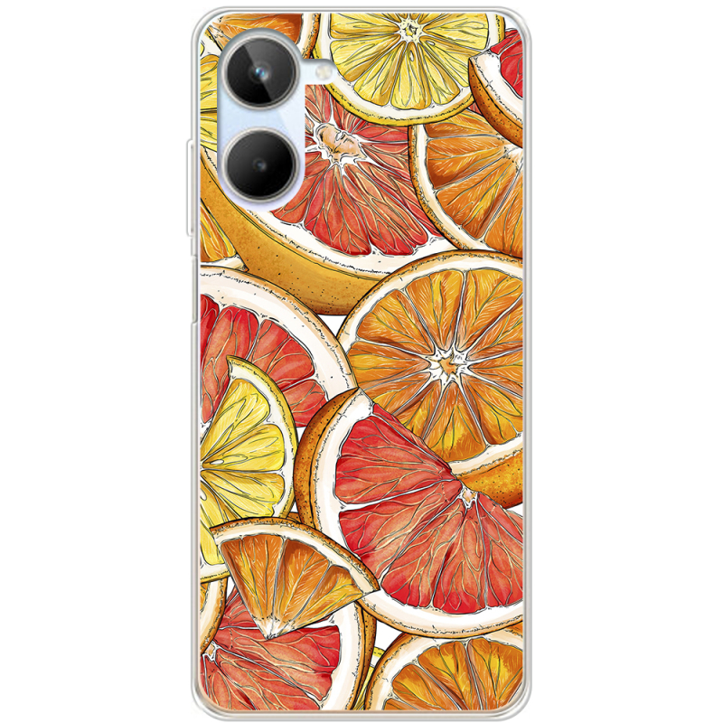 Чехол BoxFace Realme 10 4G Citrus Pattern