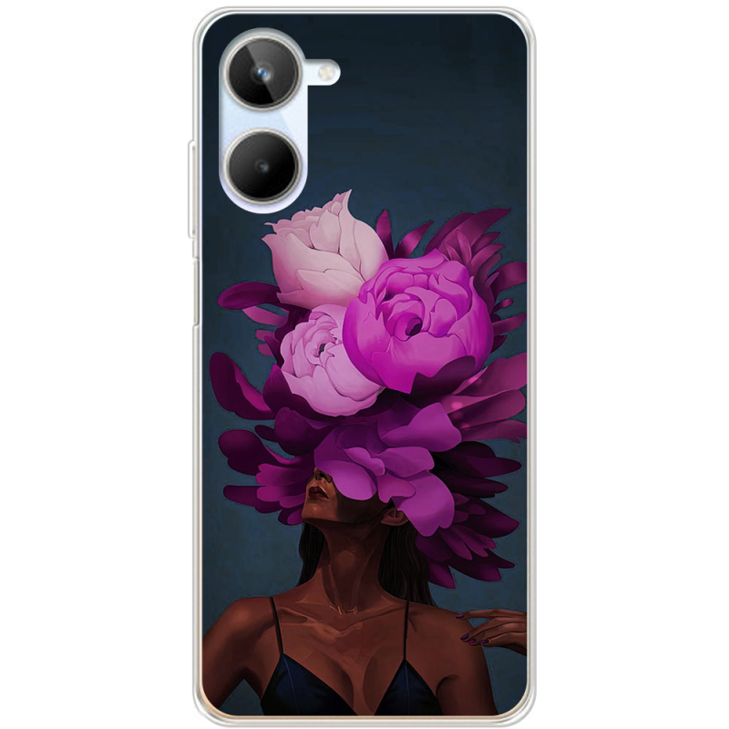 Чехол BoxFace Realme 10 4G Exquisite Purple Flowers