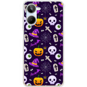 Чехол BoxFace Realme 10 4G Halloween Purple Mood