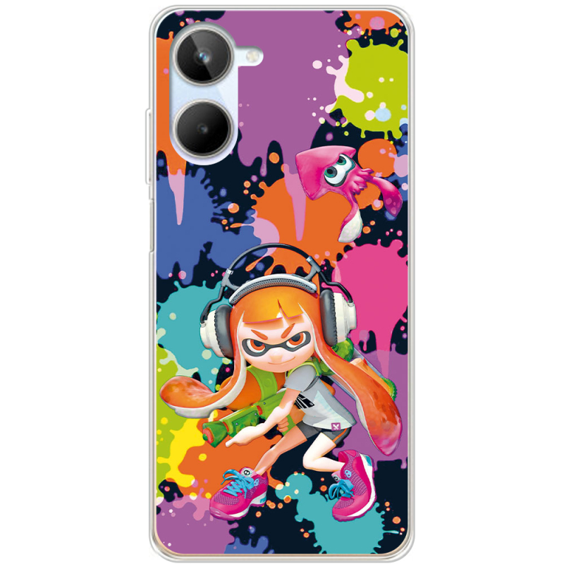 Чехол BoxFace Realme 10 4G Splatoon Inklings