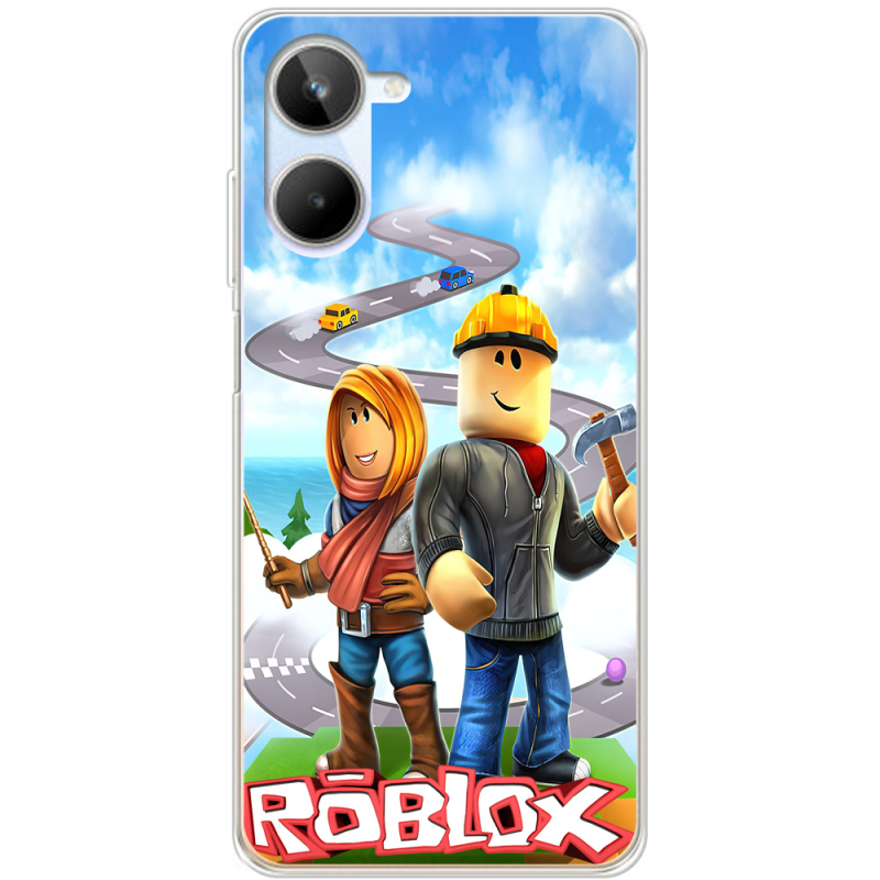 Чехол BoxFace Realme 10 4G Roblox Білдерман