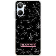 Чехол BoxFace Realme 10 4G Blackpink автограф