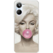 Чехол BoxFace Realme 10 4G Marilyn Monroe Bubble Gum