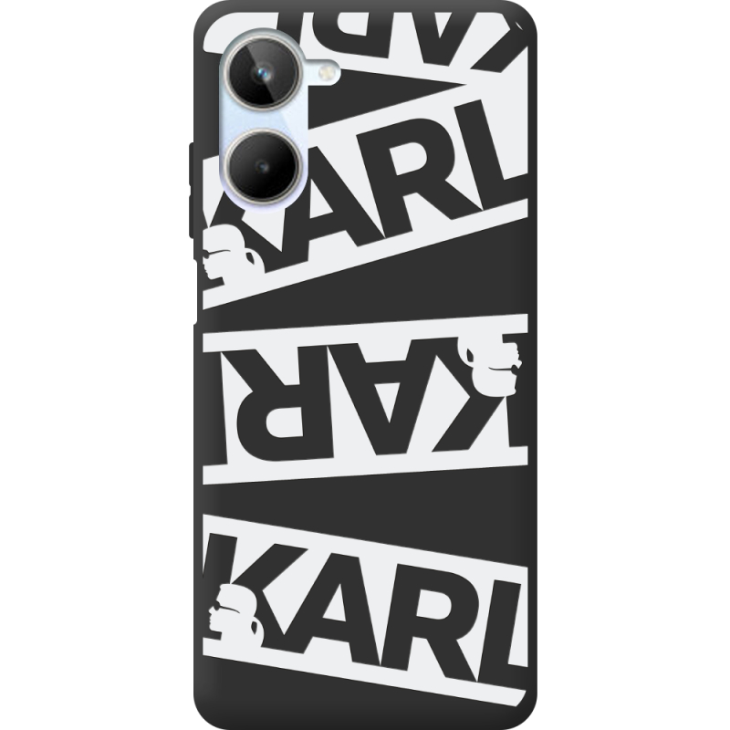 Черный чехол BoxFace Realme 10 4G White Karl