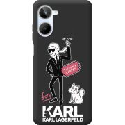 Черный чехол BoxFace Realme 10 4G For Karl