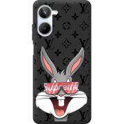 Черный чехол BoxFace Realme 10 4G looney bunny