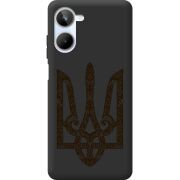 Черный чехол BoxFace Realme 10 4G Ukrainian Trident