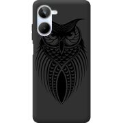 Черный чехол BoxFace Realme 10 4G Owl