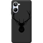 Черный чехол BoxFace Realme 10 4G Deer